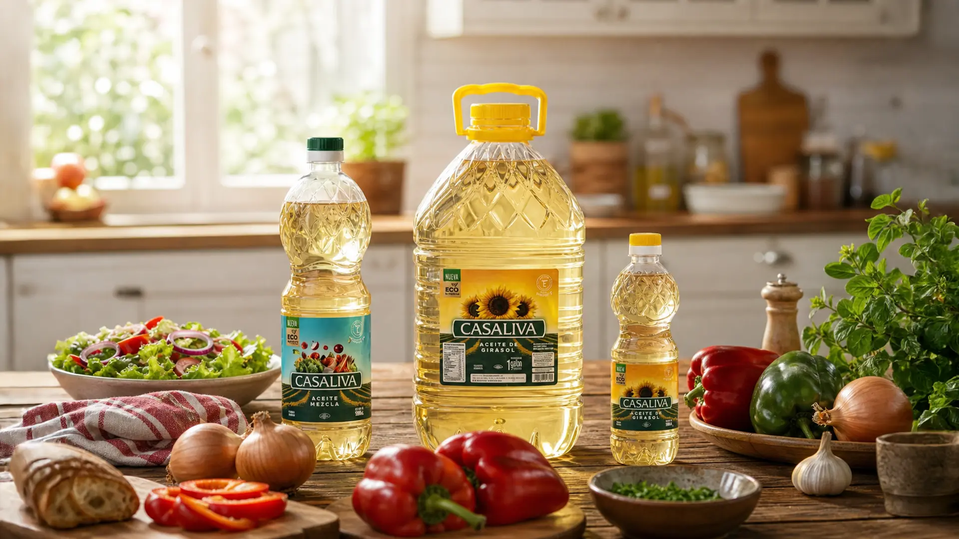 Productos Casaliva — línea de aceites para el mercado local